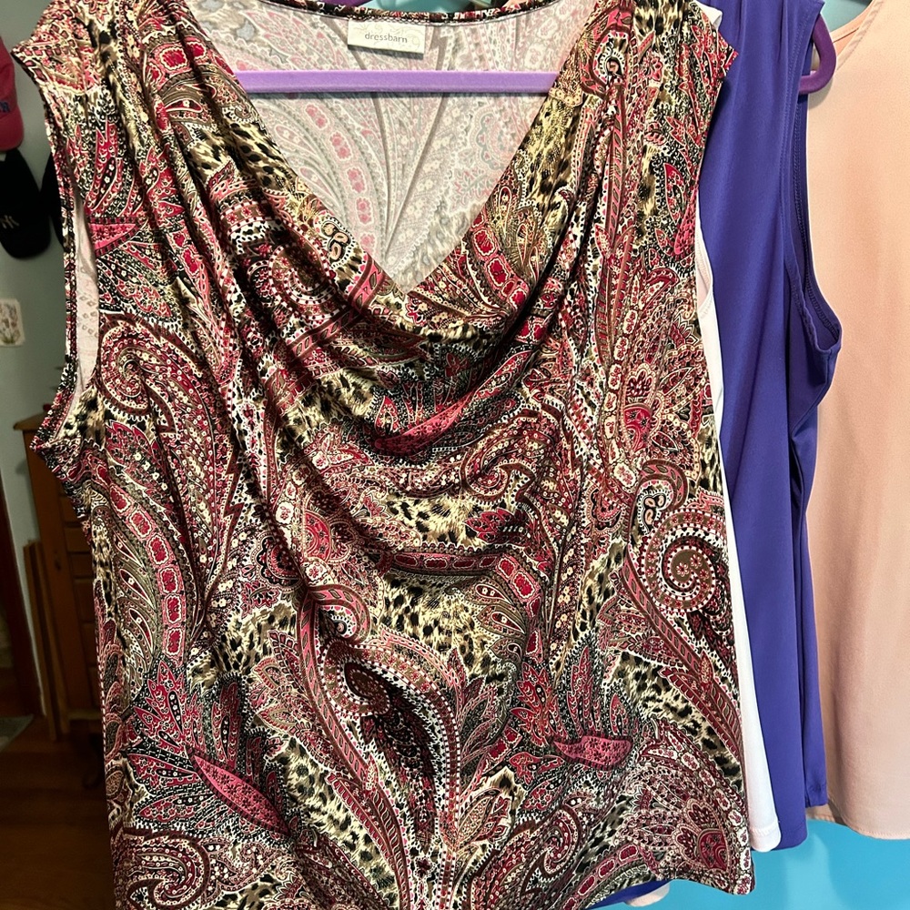 Dressy tank/shell